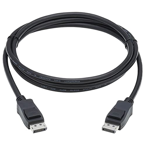 Високоскоростен кабел Трип Lite DisplayPort кабел DP 1.4 с защелкивающимися съединители, видео с висока резолюция 8K при честота