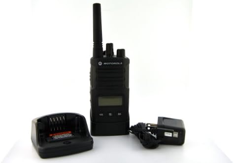 Motorola RMU2080D Вграден 8-канален сверхвысокочастотная надежден двустранен бизнес-радио с дисплей и NOAA (черен)