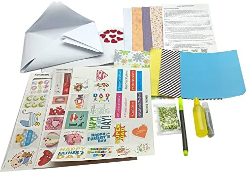 Игрушечное занаят: Комплект за творчество за деца, Определени за изработката на Поздравителни картички за децата, Подарък за момичета