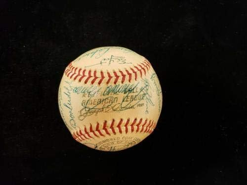 1963 Вашингтон Сенатърс поставили автографи ЭЛУ Серии - 30 Подписи! - Бейзболни топки с автографи