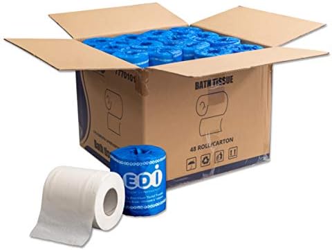 Тоалетна хартия EDI Търговски (2 слой, 500 листа) (24)
