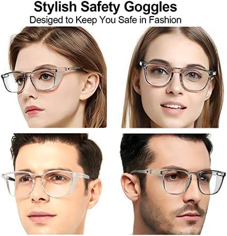 Защитни очила cutegogo за Жени, фарове за Мъгла, Стилни Защитни Очила за медицински Сестри, Защитни Очила Uvex Срещу прах, Синьо