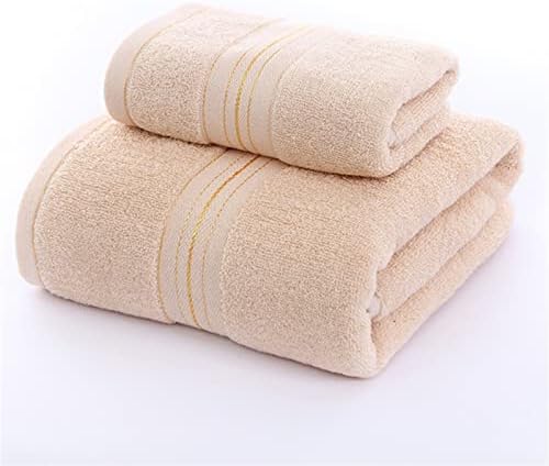 TJLSS Комплект кърпи от 2 теми, Утолщенное Кърпа за лице От Чист памук, Спортно Кърпа за възрастни, Меки хавлии за баня (Цвят: C