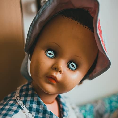 Куклени очи Sewroro Плюшени, Меки играчки 100шт Стъклено Око на Дракон Купол на Очите Flatback Бижута за Производство на Кукли и