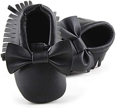 Обувки с лъкове от изкуствена Кожа с Мека Подметка за Бебета и малки деца OOSAKU