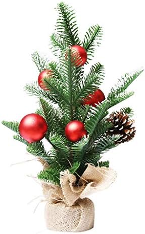 ШИПТ Мини Коледно Дърво, Коледни Изкуствени Настолно украшение Фестивал на Миниатюрна Елха Домашната Стая за Настолни Декориране