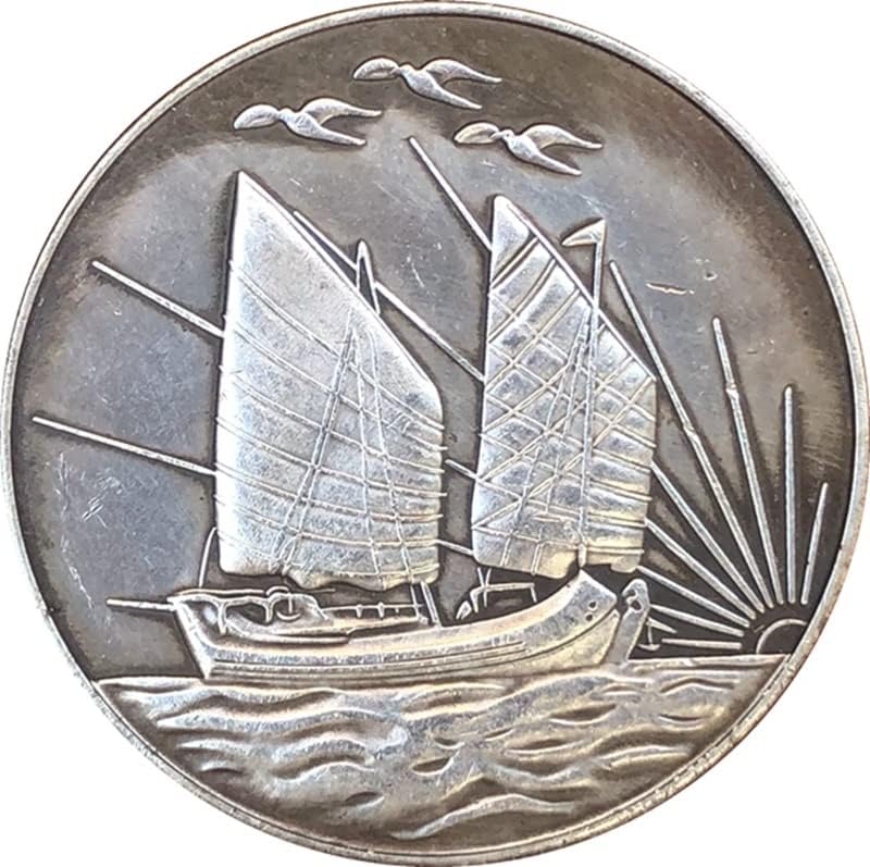 Антични монети Старинни Сребърни Долара на 30-годишнината на Три Птици Възпоменателни Монети Колекция от Ръчно изработени изделия