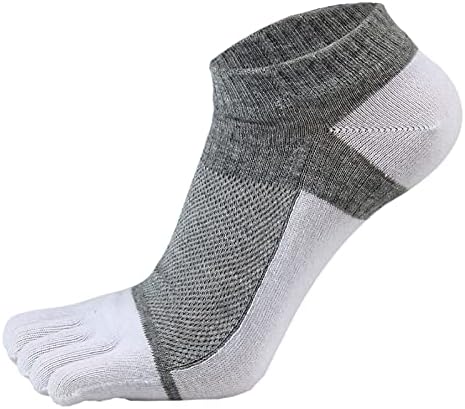 Модерен Мъжки Чорапи За Колоездене, Мъжки Спортни Чорапи с ниска Шнорхел, Дишаща Чорап С пет чорапи, Нескользящие Летните Топли