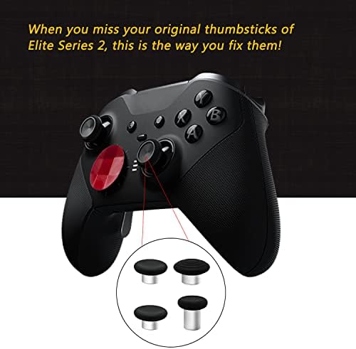 Сменяеми дръжки за палеца, D-образен тампон, Бутон за стартиране на събранието за Xbox One Elite Controller Series 2 и Elite Series