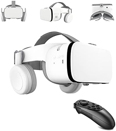 Слушалки виртуална реалност, която е съвместима с телефони iPhone и Android - Универсални очила за виртуална реалност с дистанционно