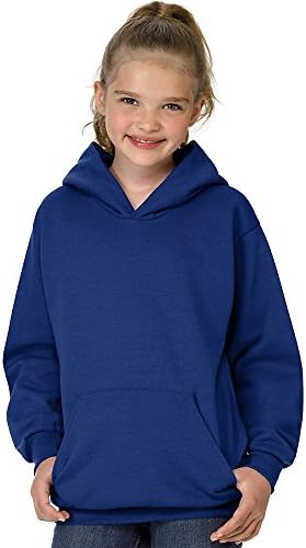 Hoody-пуловер Hanes Big Boys ComfortBlend EcoSmart с качулка _ Deep Royal_S