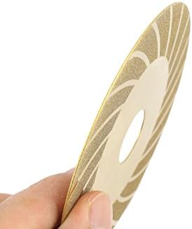 Абразивни Кръгове и дискове Aexit Диаметър 100 мм, Стъкло, Бетон, Диамантени Полиране, Отрезной Кръг, Преустановяване на колела Златни Тонове