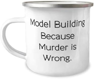 Изграждането на модели, Защото Убийството - това е Грешно. Чаша за къмпинг на 12 унции, Отборът на модел, Блестящи Подаръци За сглобяване на модели, Комплекти за сглоб