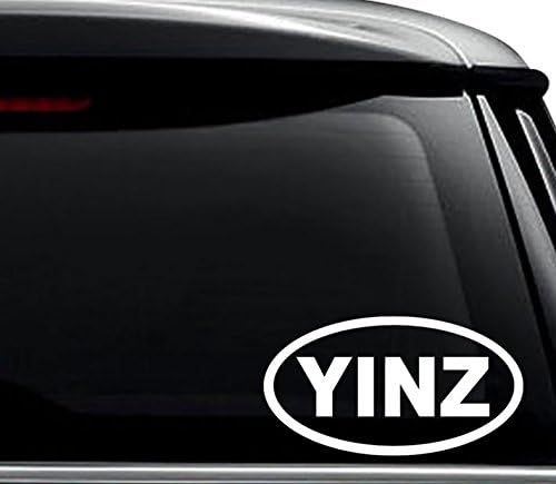 Стикер Yinz Pittsburgh Decal За използване На лаптоп, каска, кола, камион, мотор, прозорци, броня, стена и декорация Размер - [6