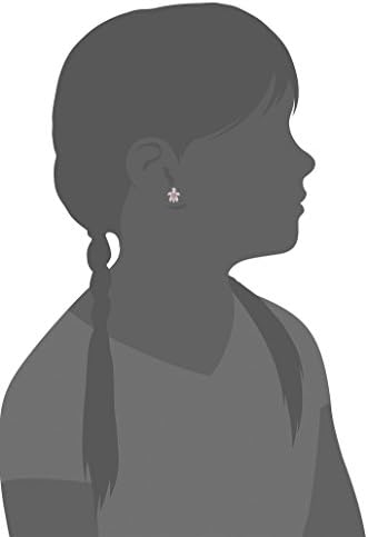 Хипоалергенна Обеци-Карамфил от Хирургическа стомана, Обеци във формата на Костенурка за Момичета с Надеждна Капаче