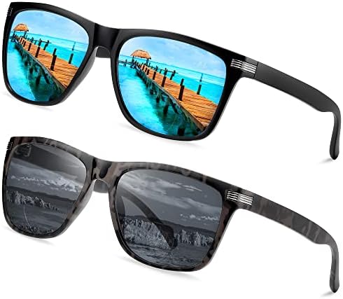 EYEGUARD 2 Опаковки Бифокальных Слънчеви очила за четене за Мъже Със Защита UV400 На Открито Класически Дизайнерски Слънчеви очила