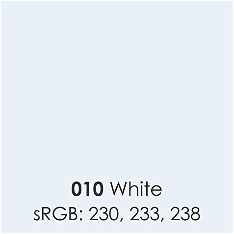 Oracal 651 Гланц, Перманентен Винил 12 См x 6 Фута - Бял