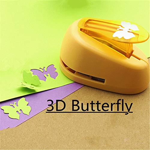 1 Инчов 3D Форма Перфоратор Занаят Пеперуди Punch за Scrapbooking Детски Албум За Изрезки, Нож за Хартия за Щамповане по-Рязко