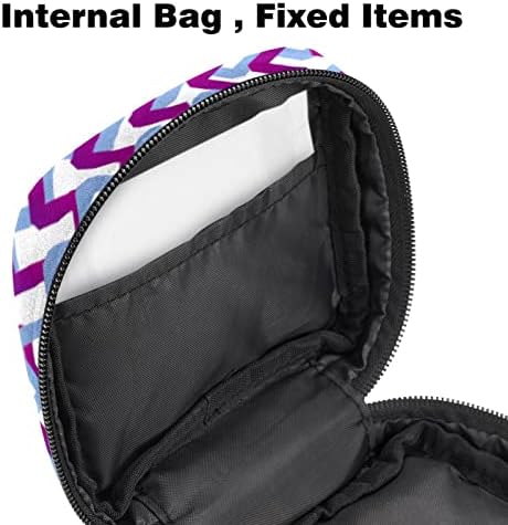 Чанта за съхранение на Хигиенни Кърпички ORYUEKAN, Преносими Торби за Многократна употреба, с цип за Менструални Комплект, Чанта за Съхранение на Тампони за жени и Моми