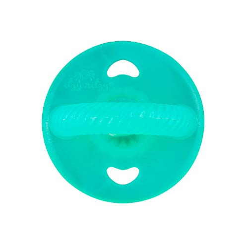Itzy Ritzy Teensy Teether - Успокояващ силиконови Кухи прорезыватель с гъвкав, удобен за задържане на дръжка във формата на Кактус