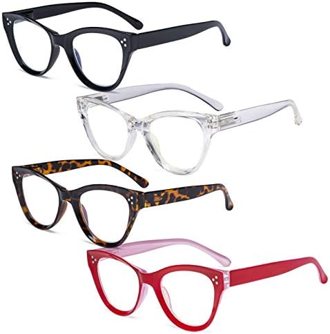 Eyekepper ще Спести 10% на 4 опаковки женски очила за четене и 4 опаковки ридеров за жени +0,75