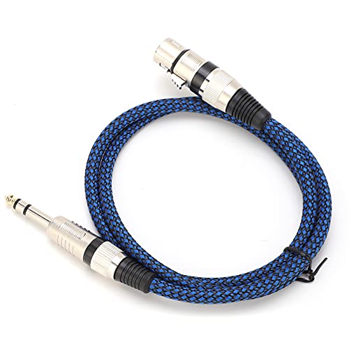 Аудио кабел Vifemify XLR Балансный кабел Бескислородный Меден смесител с найлон оплеткой, кондензаторен микрофон, plug резистор.(1