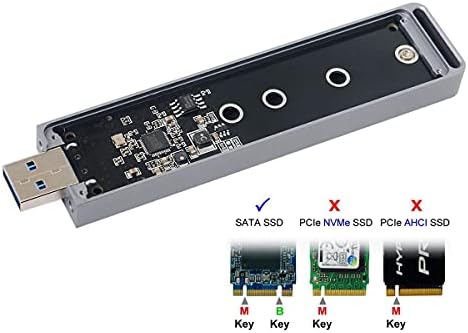 NFHK B/M-Key NGFF M2 SSD за свързване към USB 3.0 Външен адаптер PCBA Conveter Тип флаш диск