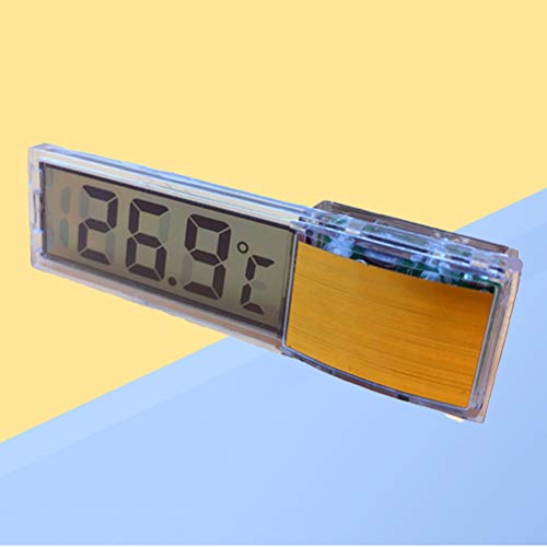 POPETPOP Термометър за аквариум Цифрова 3D Обещаващ Мини LCD цифров Аквариумный термометър за аквариум, измерване на температурата