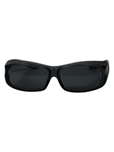 Защитни очила MAGID Y22GFGY | Удароустойчив Защитни очила с твърдо покритие и устойчиво на надраскване обвивка около сиви лещи - Поставят на върха точки, защита от uv (1 чиф?