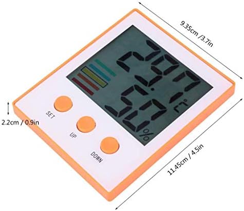 JAHH Стаен Термометър Дигитален Влагомер Стаен Термометър, Индикатор за Влажност Стаен Термометър, за Дома, Офиса