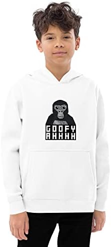 Търговска марка Gorilla Tag | Детска Руното Hoody Goofy Ahhh Monkey