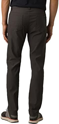 Панталони prAna Brion Slim II - Мъжки от Тъмно желязо, 35x30