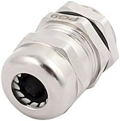 Aexit Метални Водоустойчив Аудио и Видео Аксесоари Cable Вводы PG9 Съединител за Конектори с диаметър 4-8 мм и Адаптери Dia Wire