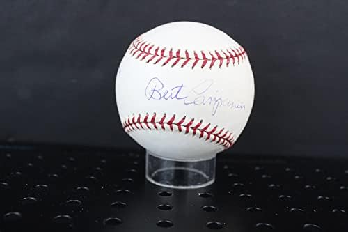 Бърт Кампанерис Подписа Бейзболен автограф Auto PSA/DNA AL88560 - Бейзболни топки с Автографи