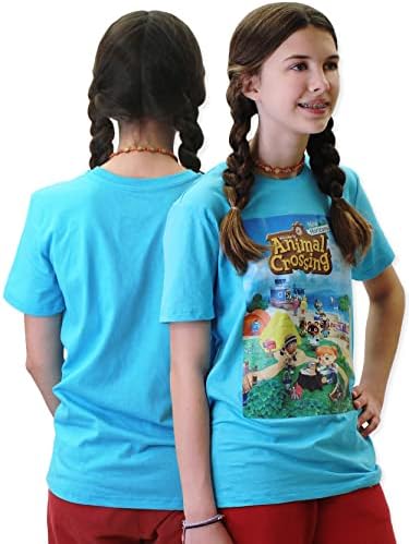Тениска Animal Crossing New Horizons За Момчета И Момичета С къс ръкав Tee