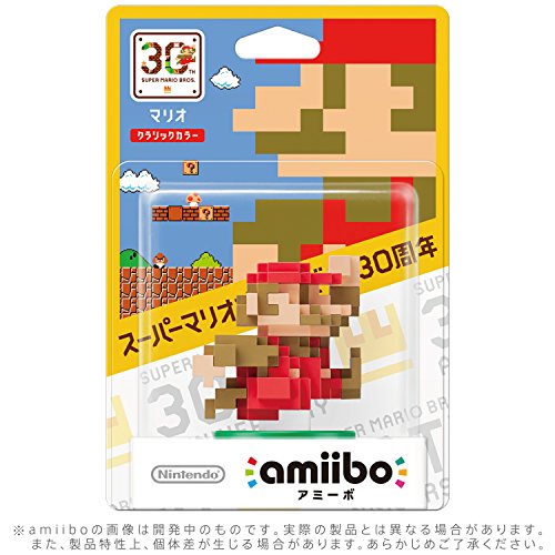 Mario Classic Color Amiibo - Внос от Япония (серия Super Smash Bros)