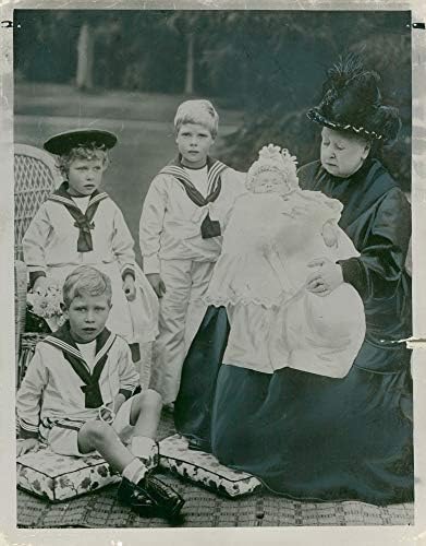 Реколта снимка на кралица Виктория.