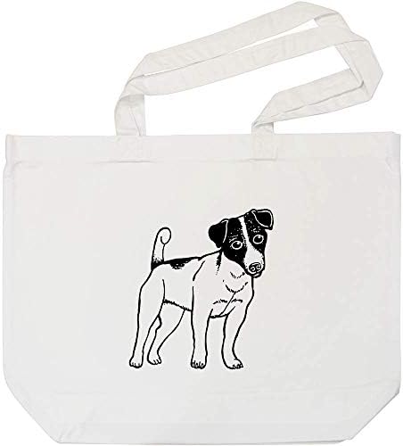Чанта-тоут Azeeda 'Jack Russell Dog' за покупки за цял живот (BG00008297)