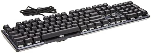 Ръчна детска клавиатура за MSI, Щелкающие ключове Kailh Box White, осветление RGB Mystic Light (Vigor GK50 Elite BW)