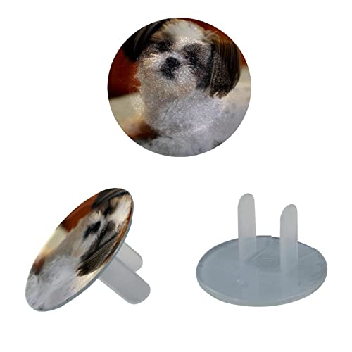 Капачки за ключове за малки кученца от породата Ши-дзъ 12 бр. - Защитни капачки за контакти, за деца – Здрави и устойчиви – Лесно