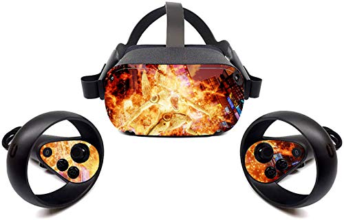 Стикер върху кожата Слушалки Oculus Quest VR Super Hero Fighting Vinyl Стикер за Слушалки и контролер от ok anh yeu