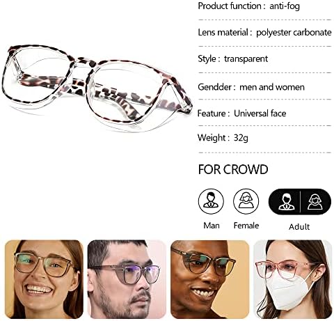 Rayharyo Защитни Очила за Жени, Защитни Очила за медицински сестри, Защитни Очила, медицински Сестри, фарове за Мъгла, Блокиране