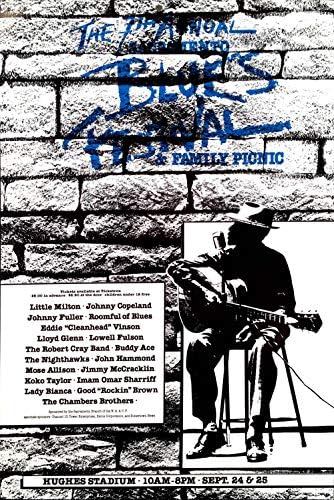 Билборд 7 - ия фестивал на сините в Сакраменто Литъл Милтън, Джон Мэйалл Коко Тейлър 1983