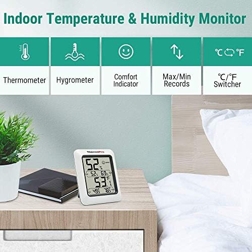 ThermoPro TP50 Дигитален Влагомер, Термометър за стая + Автоматично дозиране система сапун iTronics 113
