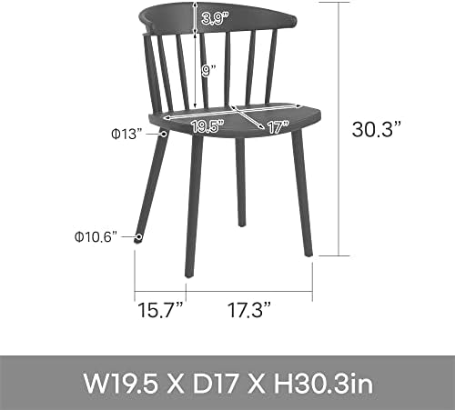 Дома Здрав модерен самосборный пластмасов стол пастелни тонове със седалка и рамка за кухня, трапезария, спални, комплект от 4 стола