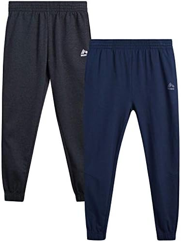 Спортни панталони за момчета RBX – 2 опаковки активни френски хавлиени панталони за джогинг (Размер: 4-20)