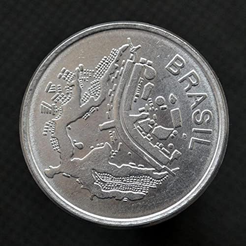 Бразилски монети 50 Круизни години случайно 28-миллиметровые монети