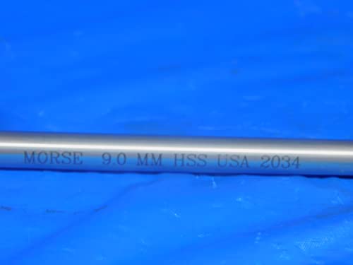 Режещи инструменти за Морз 9 мм O. D. HSS, Зажимная сканиране, 6 Канали.3543, САЩ, Направено 2034 - RJ0346CP2