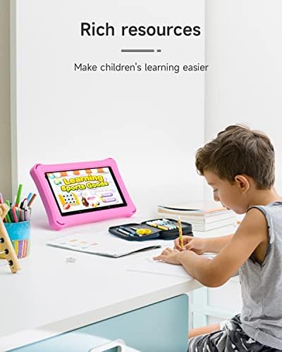 Детски таблет с 8-инчов Таблет за деца, 2 GB RAM И 32 GB ROM Таблети с Android 11 с IPS Сензорен екран, 1280x800, Таблет за деца
