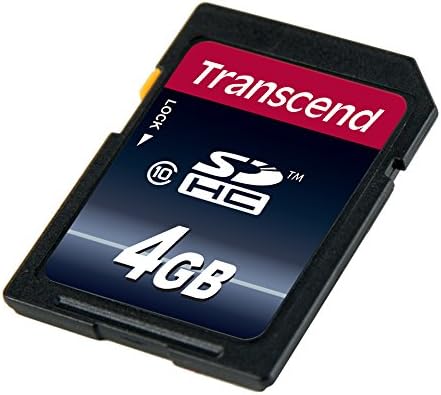 SDHC-карта Transcend 4gb клас 10 (TS4GSDHC10)